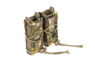 High Speed Gear Double Pistol Magazine Pouch MOLLE MultiCam